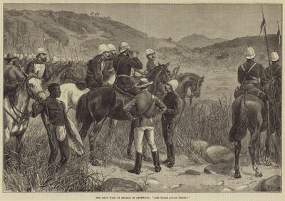 The Zulu War, in Search of Cetewayo, Are those Zulus there by Frank Dadd